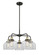 Ballston Urban Five Light Chandelier in Black Antique Brass (405|9165CRBABG72)