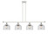 Ballston Urban Four Light Island Pendant in White Polished Chrome (405|9164IWPCG74)