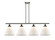 Ballston Urban Four Light Island Pendant in Oil Rubbed Bronze (405|9164IOBG41L)