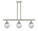 Ballston Urban Three Light Island Pendant in Brushed Satin Nickel (405|9163ISNG2046)