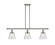 Ballston Urban Three Light Island Pendant in Polished Nickel (405|9163IPNG64) Ballston Urban Three Light Island Pendant in Polished Nickel (405|9163IPNG64)