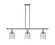 Ballston Urban Three Light Island Pendant in Polished Nickel (405|9163IPNG54)