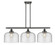 Ballston Urban Three Light Island Pendant in Oil Rubbed Bronze (405|9163IOBG74L)