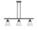 Ballston Urban Three Light Island Pendant in Oil Rubbed Bronze (405|9163IOBG64)