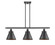 Ballston Urban LED Island Pendant in Matte Black (405|9163IBKM13LED)