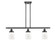 Ballston Urban LED Island Pendant in Matte Black (405|9163IBKG51LED)