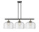 Ballston Urban LED Island Pendant in Black Antique Brass (405|9163IBABG72LLED)