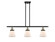Ballston Urban Three Light Island Pendant in Black Antique Brass (405|9163IBABG61)