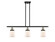 Ballston Urban Three Light Island Pendant in Black Antique Brass (405|9163IBABG51)
