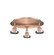 Ballston Urban Three Light Semi-Flush Mount in Antique Copper (405|9163CAC)