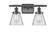 Ballston Urban Two Light Bath Vanity in Oil Rubbed Bronze (405|9162WOBG62)