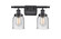 Ballston Urban Two Light Bath Vanity in Matte Black (405|9162WBKG54)