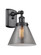 Ballston Urban One Light Wall Sconce in Matte Black (405|9161WBKG43) Ballston Urban One Light Wall Sconce in Matte Black (405|9161WBKG43)