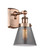 Ballston Urban LED Wall Sconce in Antique Copper (405|9161WACG63LED)
