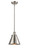 Ballston Urban LED Mini Pendant in Brushed Satin Nickel (405|9161SSNM13SNLED)