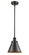Ballston Urban One Light Mini Pendant in Oil Rubbed Bronze (405|9161SOBM13)