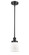 Ballston Urban LED Mini Pendant in Matte Black (405|9161SBKG51LED)