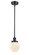 Ballston Urban One Light Mini Pendant in Matte Black (405|9161SBKG2016) Ballston Urban One Light Mini Pendant in Matte Black (405|9161SBKG2016)