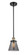 Ballston Urban LED Mini Pendant in Black Antique Brass (405|9161SBABG63LED)