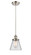 Ballston Urban LED Mini Pendant in Brushed Satin Nickel (405|9161PSNG62LED)