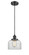Ballston Urban LED Mini Pendant in Matte Black (405|9161PBKG72LED)