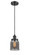Ballston Urban LED Mini Pendant in Matte Black (405|9161PBKG53LED)