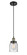 Ballston Urban LED Mini Pendant in Black Antique Brass (405|9161PBABG54LED)