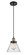 Ballston Urban LED Mini Pendant in Black Antique Brass (405|9161PBABG44LED)