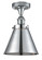 Ballston Urban One Light Semi-Flush Mount in Polished Chrome (405|9161CPCM13PC)
