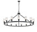 Ballston 20 Light Chandelier in Matte Black (405|860BKG802)