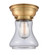 Franklin Restoration One Light Flush Mount in Brushed Brass (405|6231FBBG192)