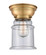 Franklin Restoration LED Flush Mount in Brushed Brass (405|6231FBBG184LED)