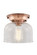 Franklin Restoration LED Flush Mount in Antique Copper (405|6231FACG72LED)