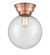 Franklin Restoration LED Flush Mount in Antique Copper (405|6231FACG20410LED)
