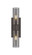 Downtown Urban Two Light Bath Vanity in Oil Rubbed Bronze (405|6172WOBG6178SM)