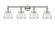 Edison Four Light Bath Vanity in Polished Nickel (405|6164WPNG172)