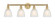 Edison Four Light Bath Vanity in Brushed Brass (405|6164WBBG381)