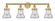 Edison Four Light Bath Vanity in Brushed Brass (405|6164WBBG192)