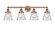 Edison Four Light Bath Vanity in Antique Copper (405|6164WACG62)