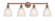 Edison Four Light Bath Vanity in Antique Copper (405|6164WACG381)