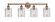 Edison Four Light Bath Vanity in Antique Copper (405|6164WACG112)