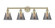 Edison Four Light Bath Vanity in Antique Brass (405|6164WABG63)