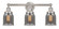 Edison Three Light Bath Vanity in Brushed Satin Nickel (405|6163WSNG53)