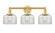 Edison Three Light Bath Vanity in Satin Gold (405|6163WSGG72)