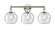 Edison Three Light Bath Vanity in Polished Nickel (405|6163WPNG1248)