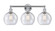Edison Three Light Bath Vanity in Polished Chrome (405|6163WPCG1248)