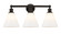 Edison Three Light Bath Vanity in Oil Rubbed Bronze (405|6163WOBGBC81)