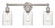 Edison Three Light Bath Vanity in Matte Black (405|6163WBKG341)