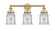 Edison Three Light Bath Vanity in Brushed Brass (405|6163WBBG184)
