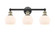 Edison Three Light Bath Vanity in Black Antique Brass (405|6163WBABG1216) Edison Three Light Bath Vanity in Black Antique Brass (405|6163WBABG1216)